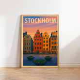 Affiche Stockholm – Gamla Stan