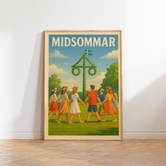Affiche Midsommar – Summer Solstice in Sweden