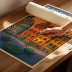 Affiche Stockholm – Gamla Stan