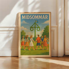 Affiche Midsommar – Summer Solstice in Sweden