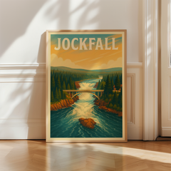 Affiche Jockfall – Fishing Paradise in Lapland