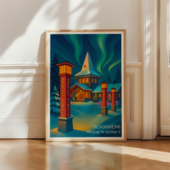 Affiche Rovaniemi – Santa Claus Village
