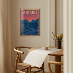 Affiche Abisko – Lapporten in the heart of winter
