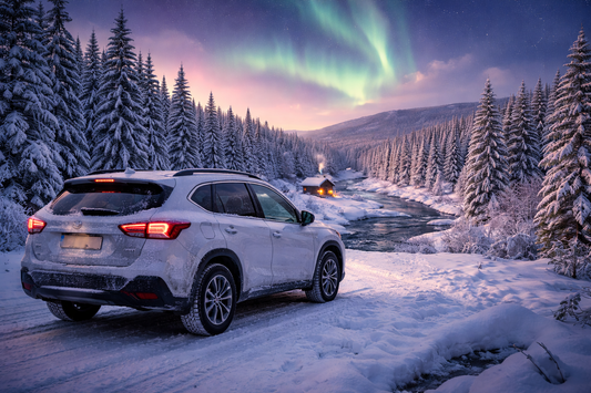 Conduire en Laponie l'hiver : tout ce qu'il faut savoir avant d'arriver