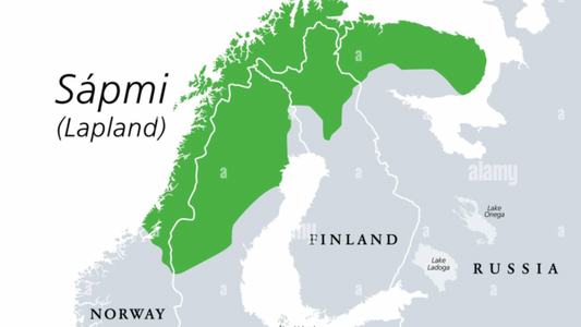Carte de la Laponie : une terre sans frontière au cœur du Grand Nord